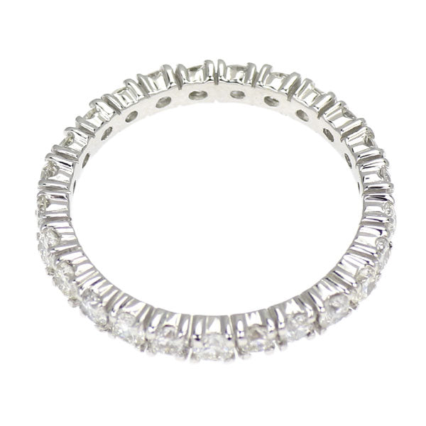 K18WG ダイヤモンド リング 1.00ct フルエタニティ