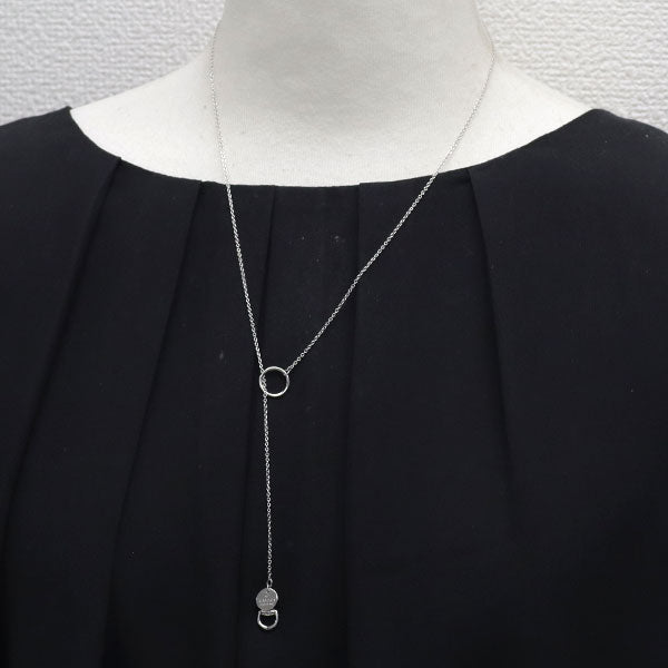 グッチ K18WG ネックレス ホースビット ラリエット