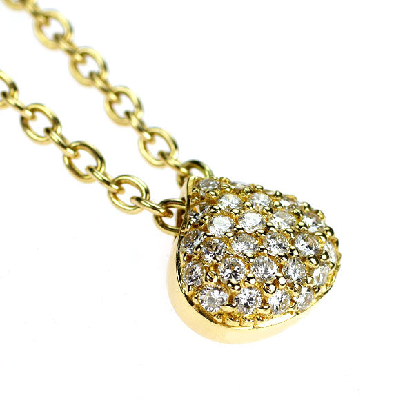 ショーメ K18YG ダイヤモンド ペンダントネックレス ヴィンテージ