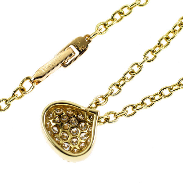 ショーメ K18YG ダイヤモンド ペンダントネックレス ヴィンテージ