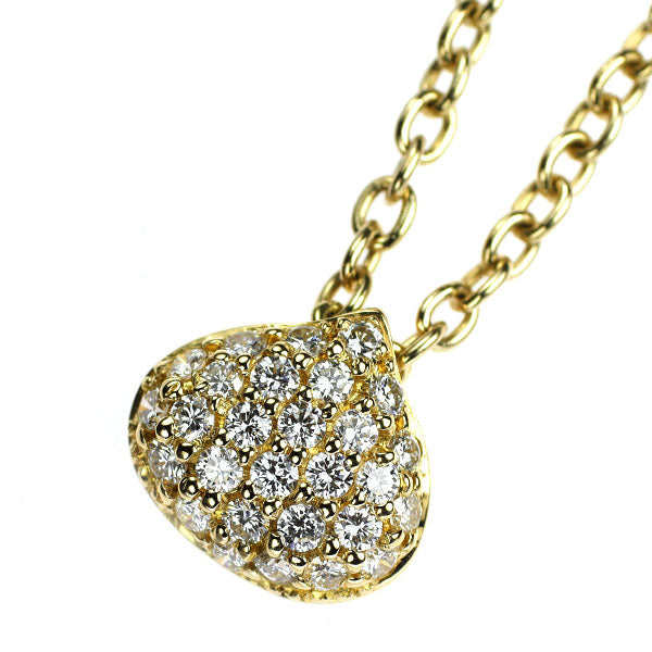 ショーメ K18YG ダイヤモンド ペンダントネックレス ヴィンテージ