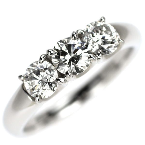 トリロジー Pt900 ダイヤモンド リング 1.01ct — セルビーオンラインストア