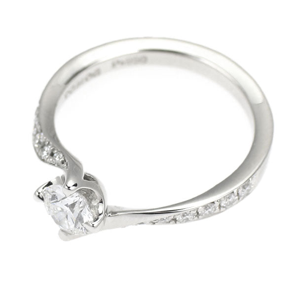 TOMOE Pt950 ダイヤモンド リング 0.348ct D FL 3EXHC