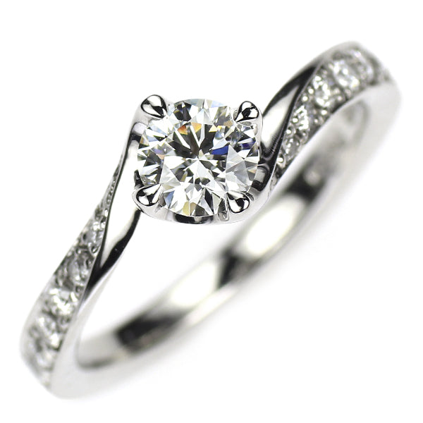 TOMOE Pt950 ダイヤモンド リング 0.348ct D FL 3EXHC