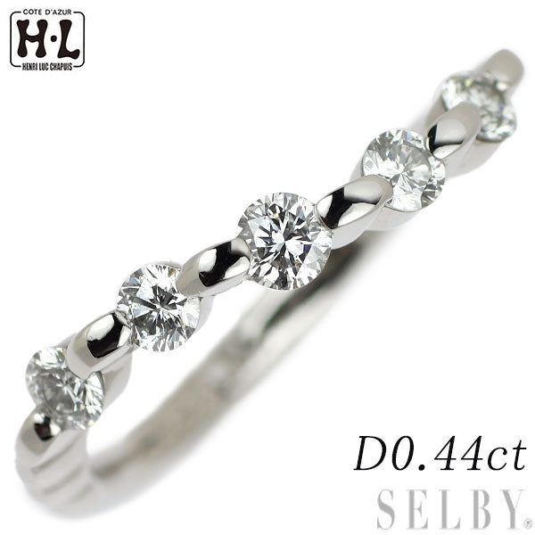 アッシュエル/H.L Pt900 ダイヤモンド リング 0.44ct