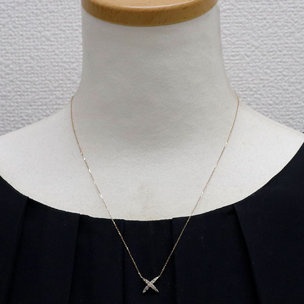 カシケイ/Kashikey K18BG ブラウン ダイヤモンド ペンダントネックレス 0.30ct ネイキッド