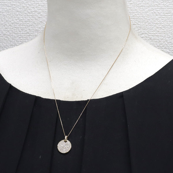K18YG ダイヤモンド ペンダントネックレス 0.63ct