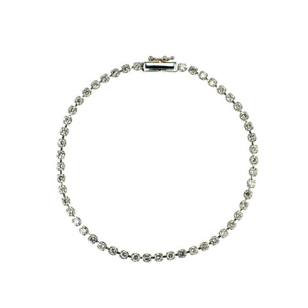 4℃ pt850 ダイヤモンドブレスレット Pt850 ダイヤモンド ブレスレット 2.00ct テニス — セルビー