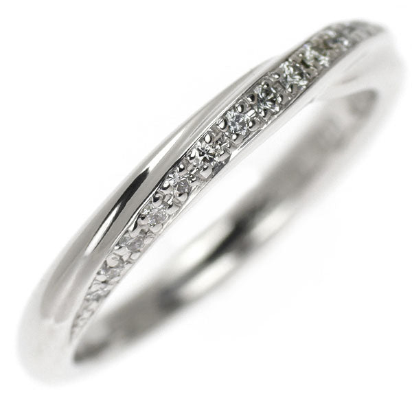 エクセルコ Pt950 ダイヤモンド リング 0.075ct ピンキー