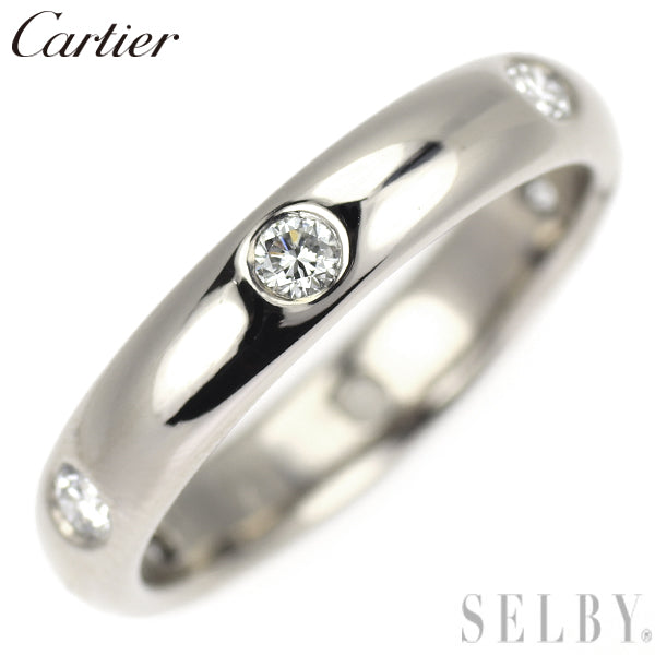 カルティエ ステラ リング カルティエ K18WG ダイヤモンド リング