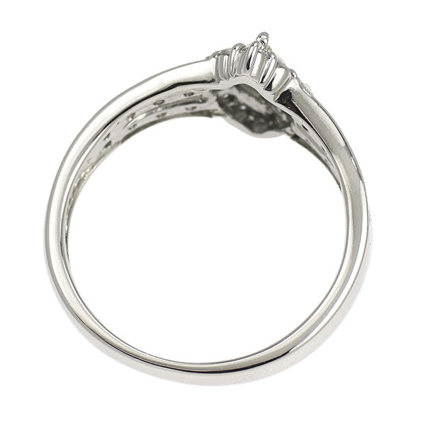 Pt900 マーキス ダイヤモンド リング 0.202ct VLY VVS2 D0.32ct