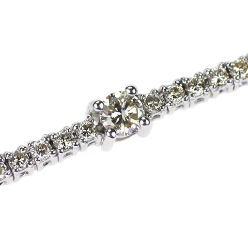k18ＷＧダイヤ　テニスブレスレット1.00ct その他テニスブレスレット ダイヤ1.00ct レディース