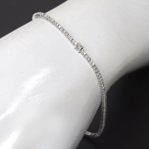 k18ＷＧダイヤ　テニスブレスレット1.00ct その他テニスブレスレット ダイヤ1.00ct レディース