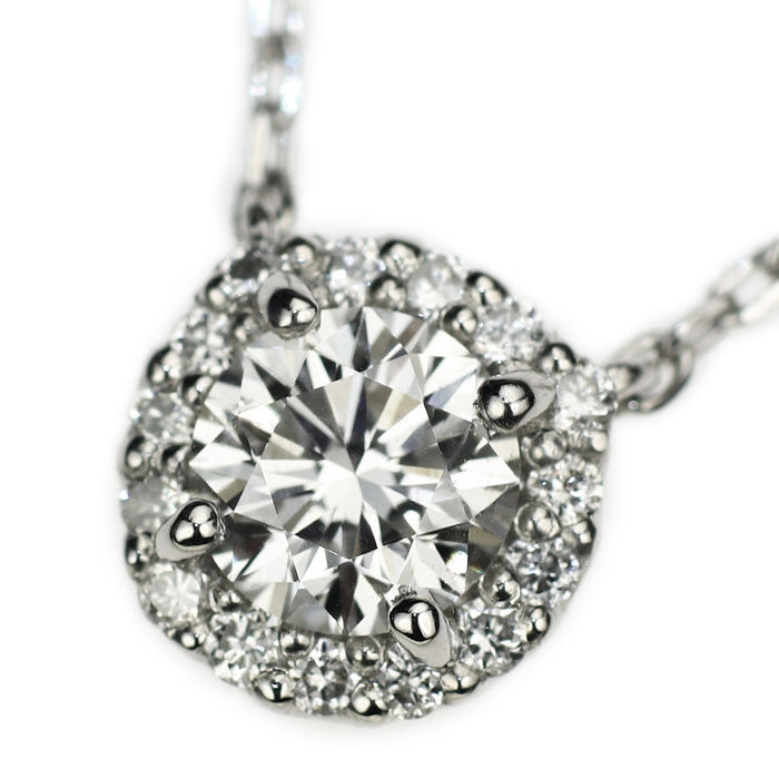 ヴァンドーム青山 Pt950/ Pt850 ダイヤモンド ペンダントネックレス 0.38ct グレース ラージサイズ