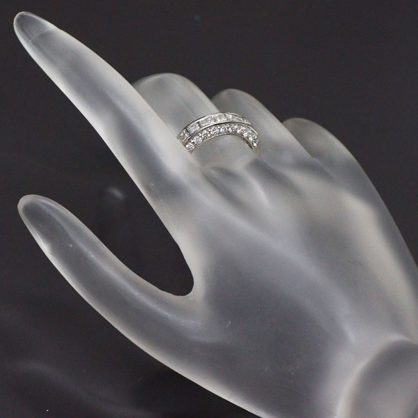 カナディアンダイヤ Pt950 ダイヤモンド リング 2.00ct