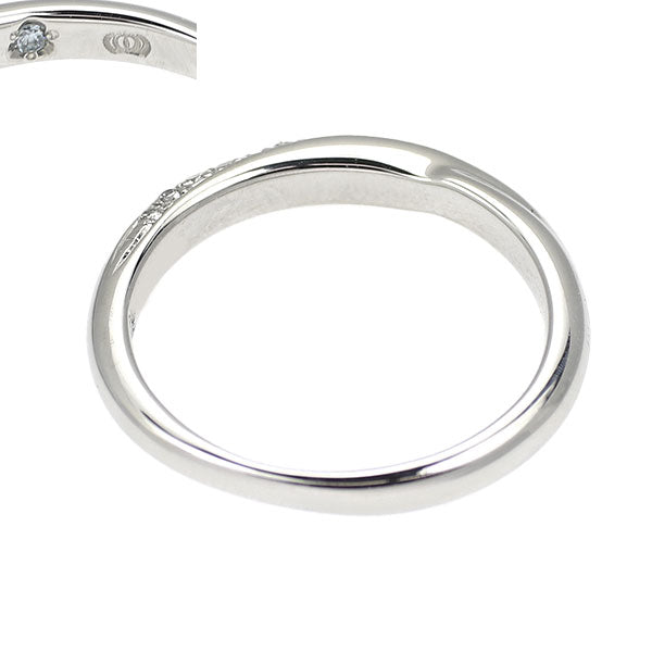 エクセルコ Pt950 ダイヤモンド リング 0.086ct