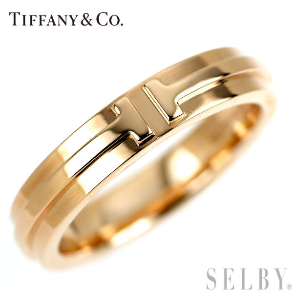 【gemini】ティファニー T TWOナロー リング ゴールド×シルバー gemini】ティファニー T TWOナロー リング ゴールド×シルバー Tiffany