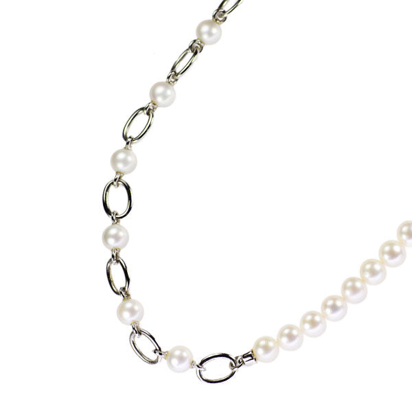 ミキモト SV アコヤ真珠 ネックレス 6.5mm～6.9mm M Code Liberté 仕上げ不可