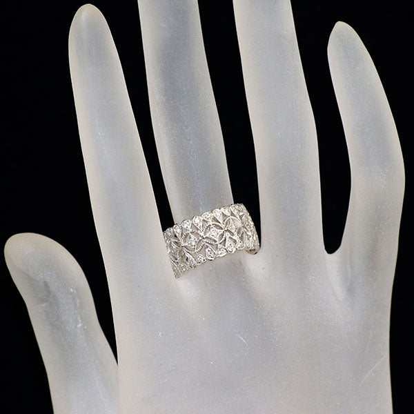 Pt900 ダイヤモンド リング 0.80ct アンティークレース フィレンツェスタイル