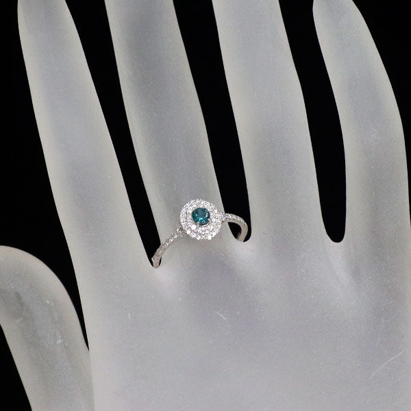 新品 希少 Pt950 アレキサンドライト ダイヤモンド リング 0.213ct D0.28ct【エスコレ】