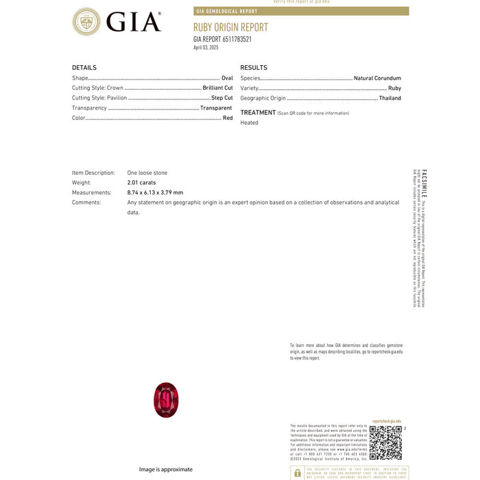 田崎真珠 Pt900 タイ産 ルビー ダイヤモンド リング 2.01ct D0.15ct GIA/AIGS 《セルビー銀座店》【中古】