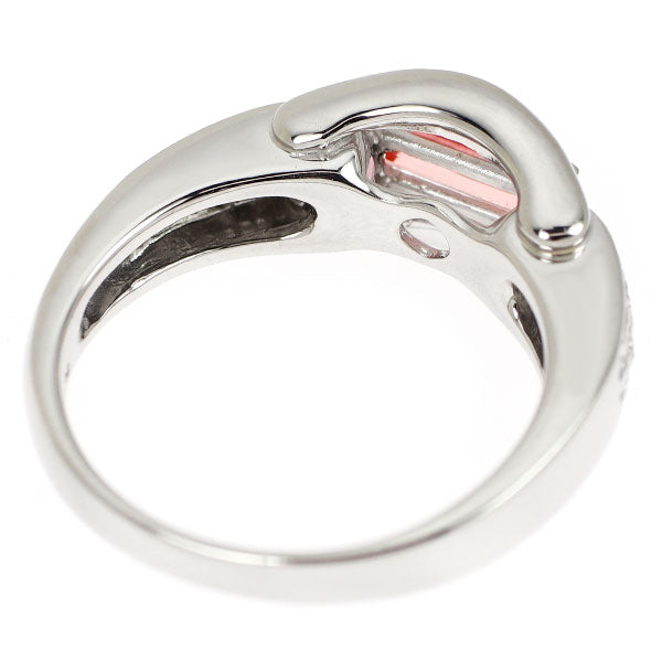 希少 Pt900 ヴェイリネナイト ダイヤモンド リング 0.35ct D0.187ct