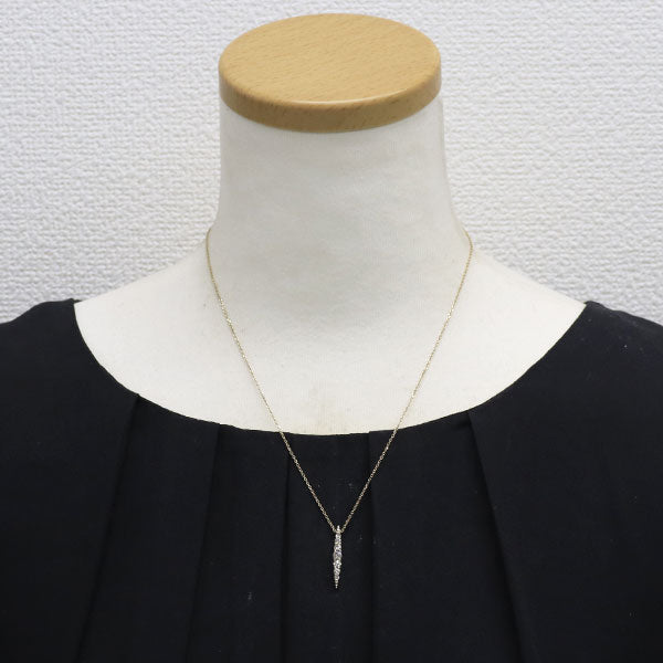 カシケイ/Kashikey K18BG ダイヤモンド ペンダントネックレス 0.50ct ネイキッド