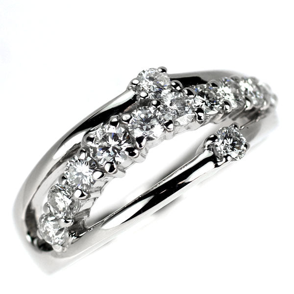 Pt900 ダイヤモンド リング 0.80ct