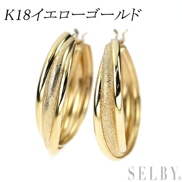 K10YG フープ ピアス