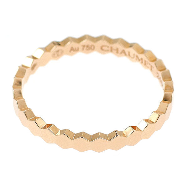 ショーメ K18PG リング ビーマイラブ 54号