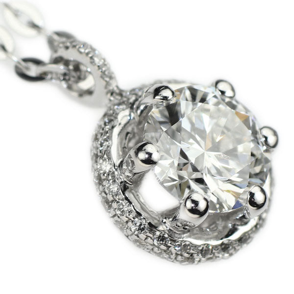 ダミアーニ K18WG ダイヤモンド ペンダントネックレス 1.00ct F VS1 3EX 《セルビー銀座店》【中古】
