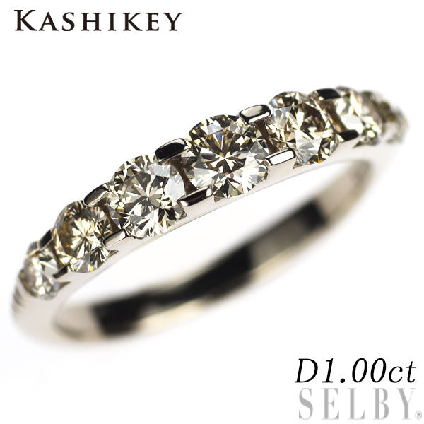 カシケイ K18BG ダイヤモンド リング 1.00ct ネイキッド