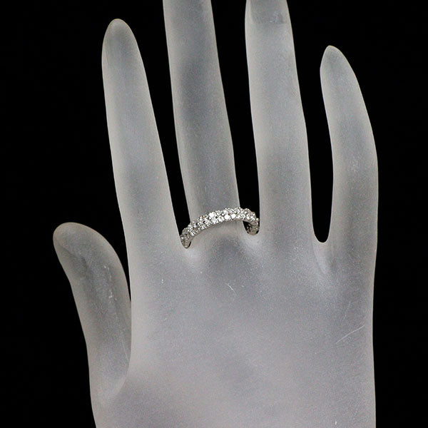 Pt900 ダイヤモンド リング 1.00ct セミエタニティ