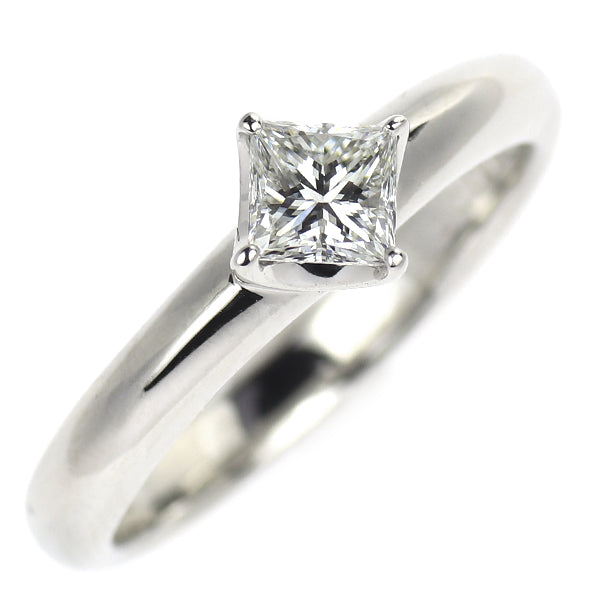 ヴァンドーム青山 Pt1000 プリンセスカット ダイヤモンド リング 0.333ct