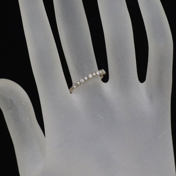 アガット K18PG ダイヤモンド リング 0.14ct