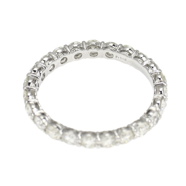 Pt950 ダイヤモンド リング 1.30ct フルエタニティ