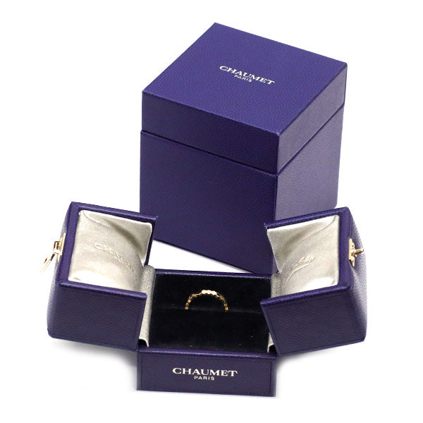 ショーメ K18YG リング ビーマイラブ ハニカム 46号