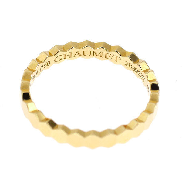 ショーメ K18YG リング ビーマイラブ ハニカム 46号