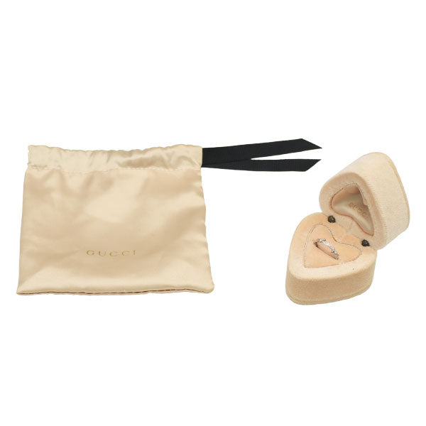 グッチ Pt950 ダイヤモンド リング 8号