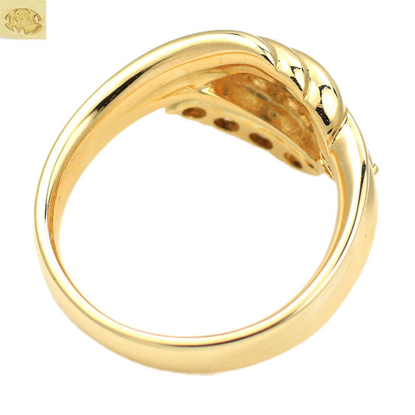 モニッケンダム K18YG ダイヤモンド リング 0.56ct
