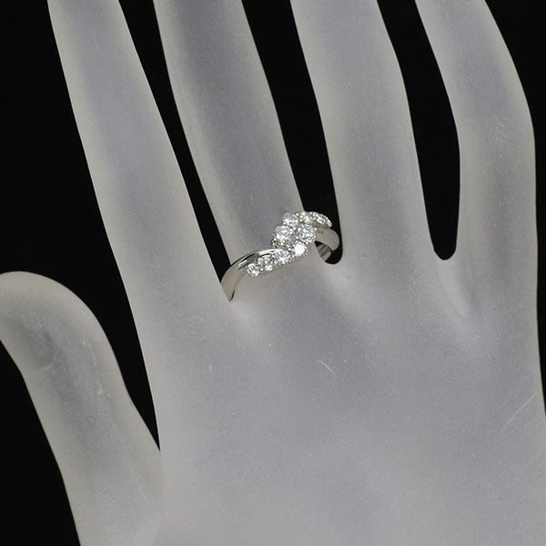 三越/セイコー Pt900 ダイヤモンド リング 0.70ct