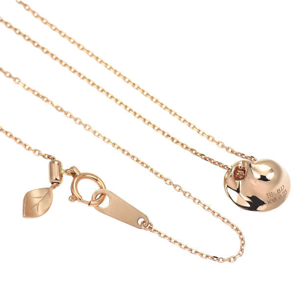 カシケイ K18PG ダイヤモンド ペンダントネックレス 0.23ct