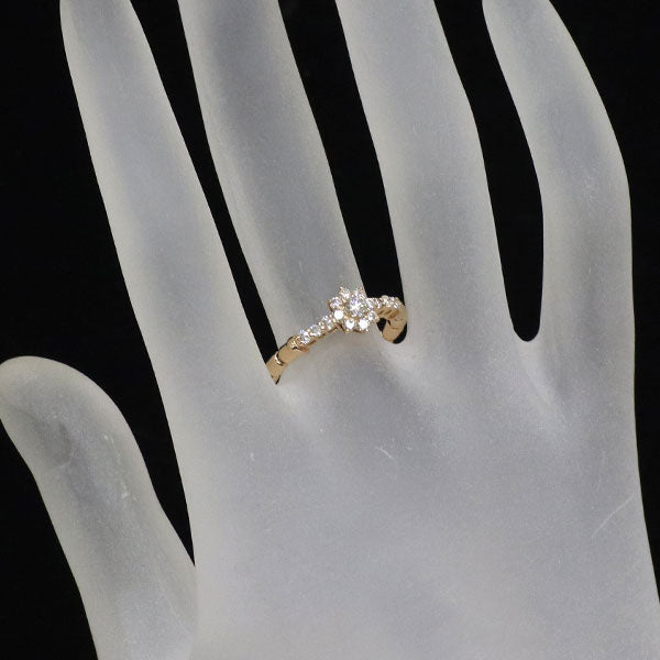 K18PG ダイヤモンド リング 0.30ct 伸縮式