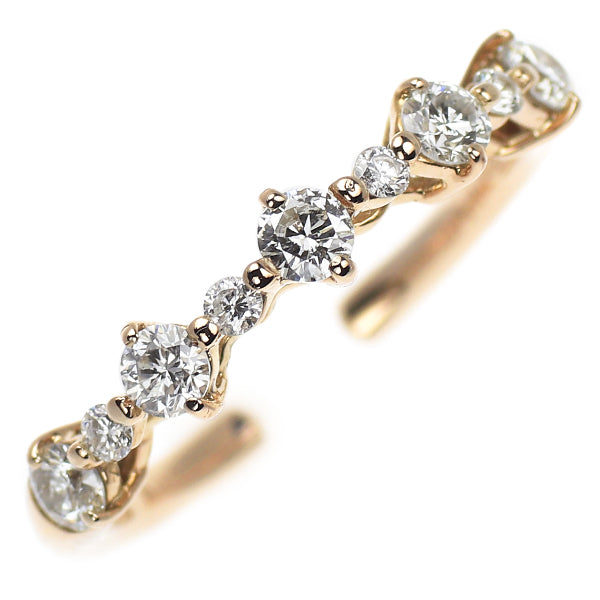 K18PG ダイヤモンド リング 0.50ct