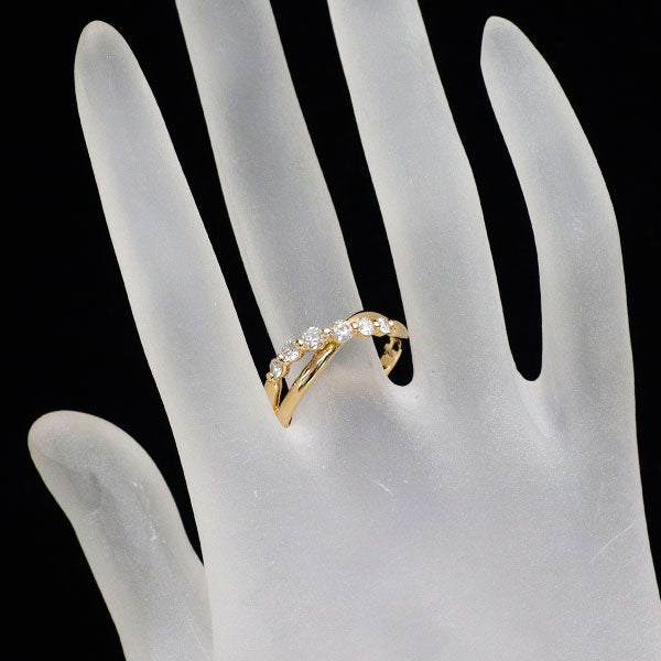 K18YG ダイヤモンド リング 0.52ct