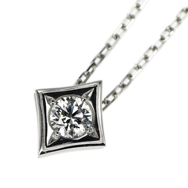 フォーエバーマーク Pt900/Pt850 ダイヤモンド ペンダントネックレス 0.16ct