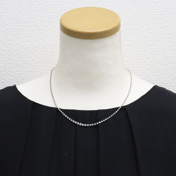 Pt850 ダイヤモンド テニス ネックレス 3.00ct
