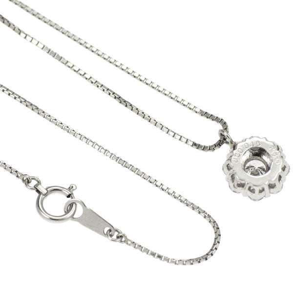Pt900/ Pt850 ダイヤモンド ペンダントネックレス 0.30ct D0.48ct