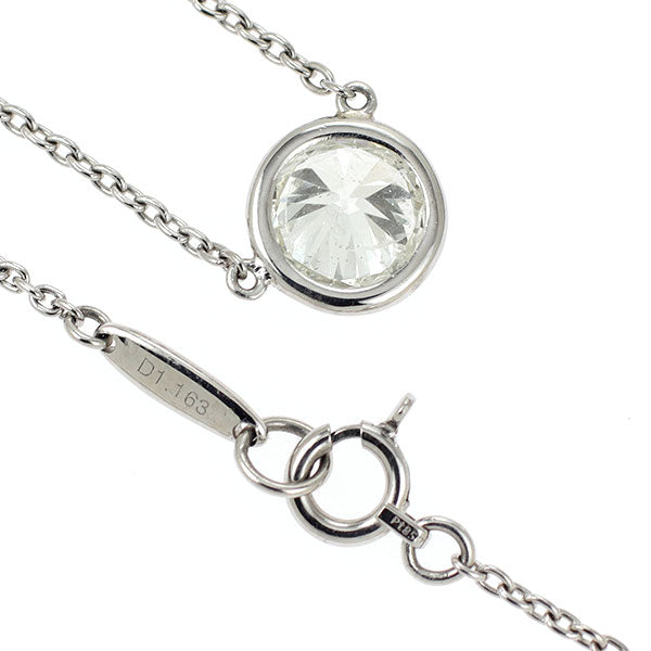 Pt900/ Pt850 ダイヤモンド ペンダントネックレス 1.163ct