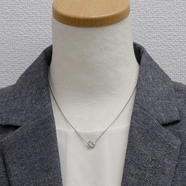 Pt900/ Pt850 ダイヤモンド ペンダントネックレス 1.163ct